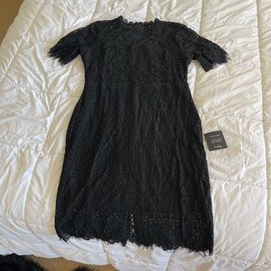 Black lace dress size extra-large brand new with tag